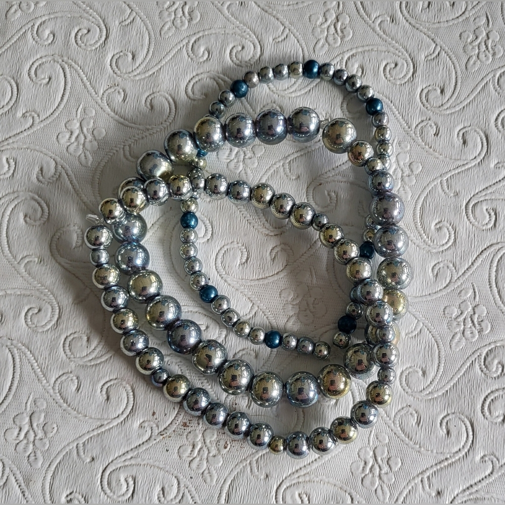 Handmade Elastic Bracelet 3pc lot